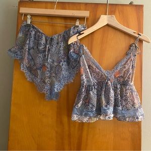 Victoria secret sheer short set